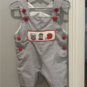 Little Bear Smocks UGA Jon Jon 9m